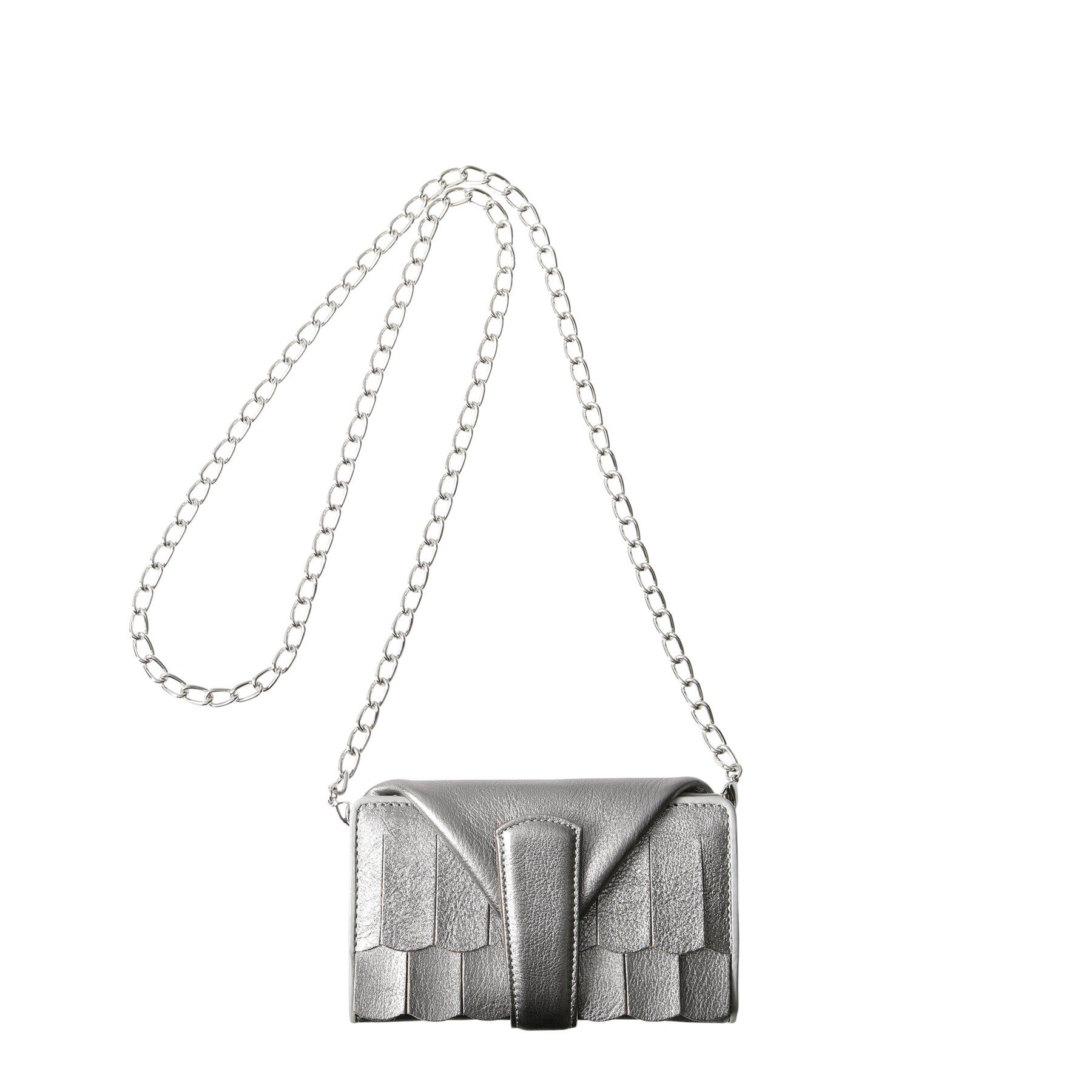 HIROKO HAYASHI「【限定商品】FRANGIA（フランジャ）チェーン付マルチ財布」|財布|シルバー(016)