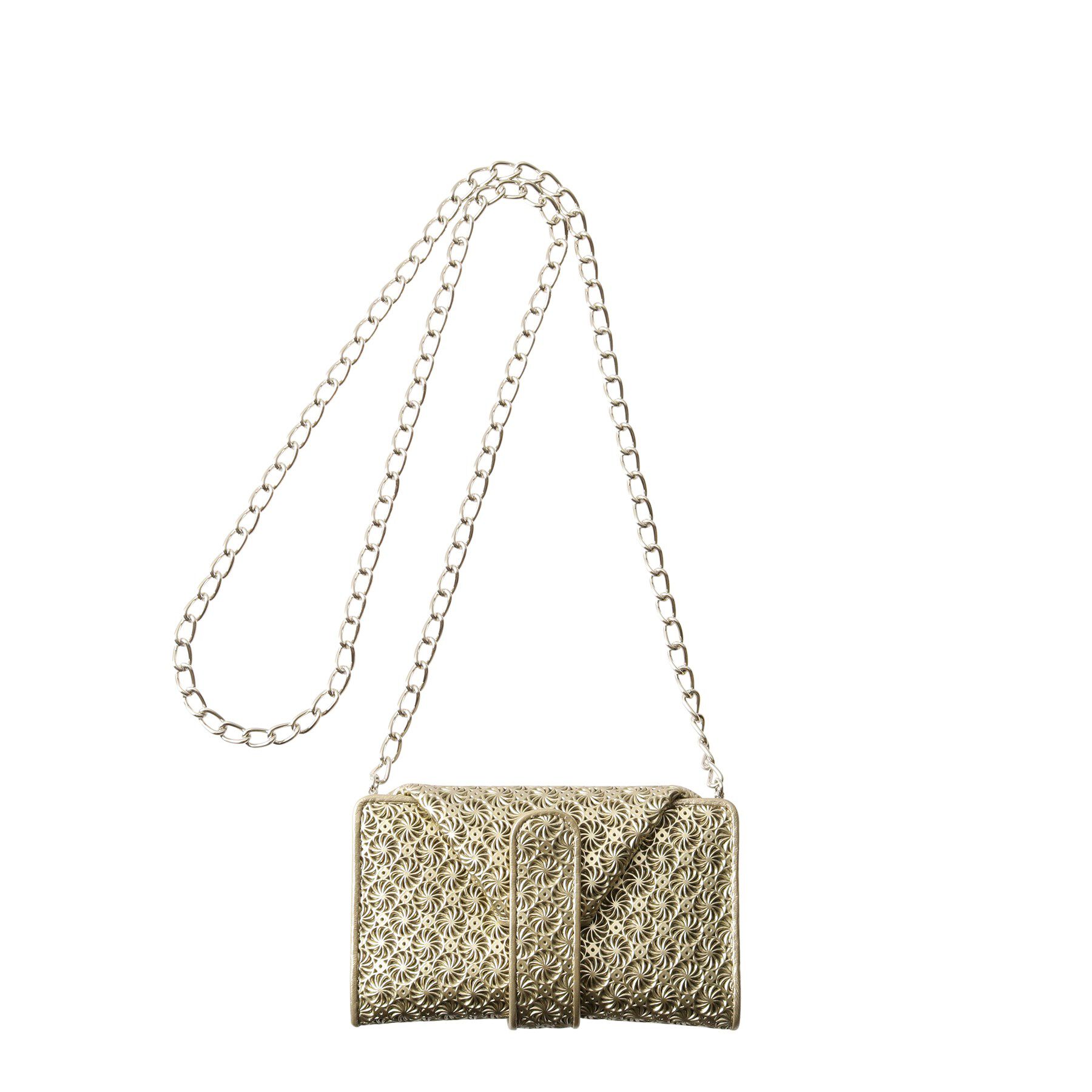 HIROKO HAYASHI「【限定商品】GIRASOLE（ジラソーレ）チェーン付マルチ財布」|財布|ゴールド(407)