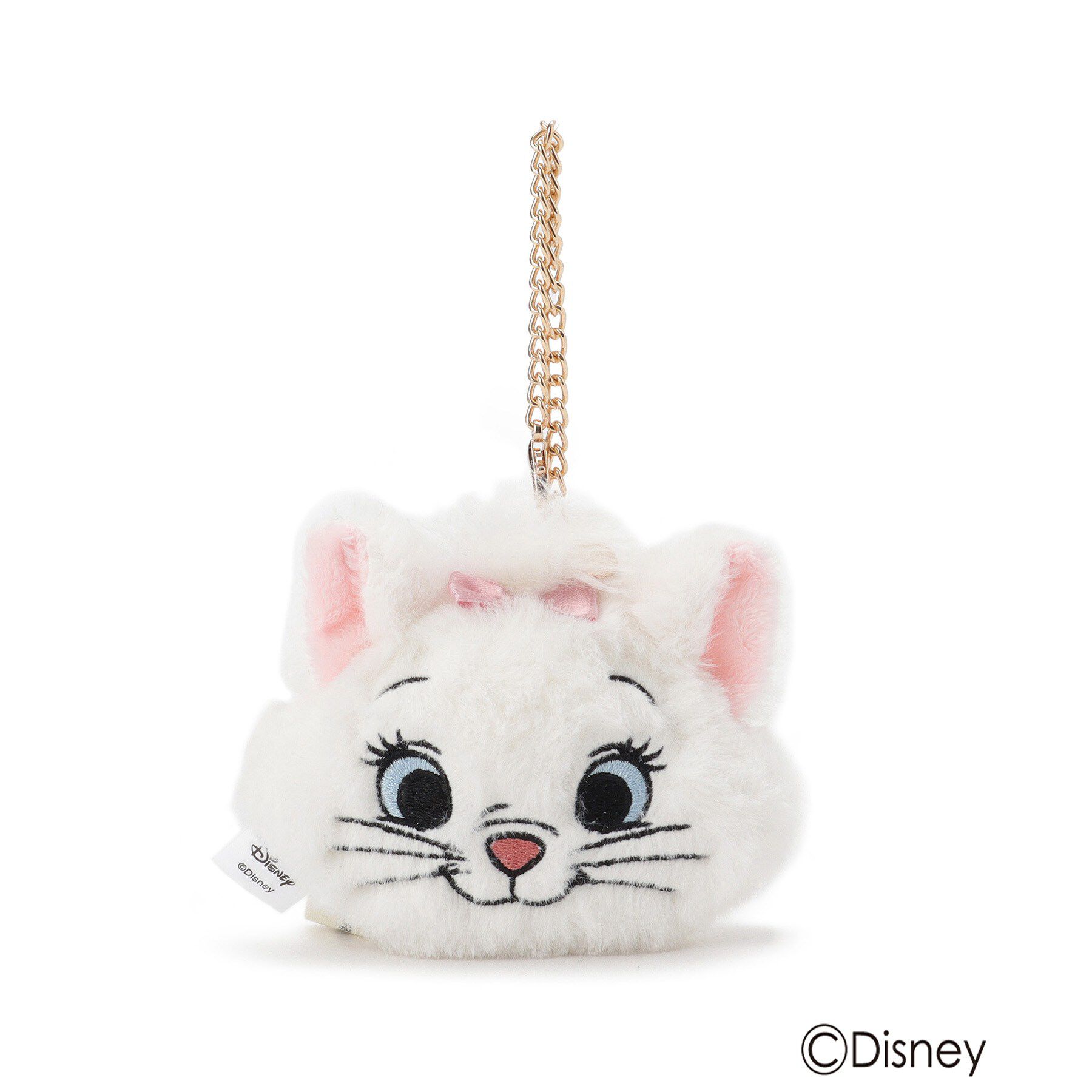 SHOO･LA･RUE「【Disney】キャットチャーム」|チャーム・キーホルダー|ホワイト(001)