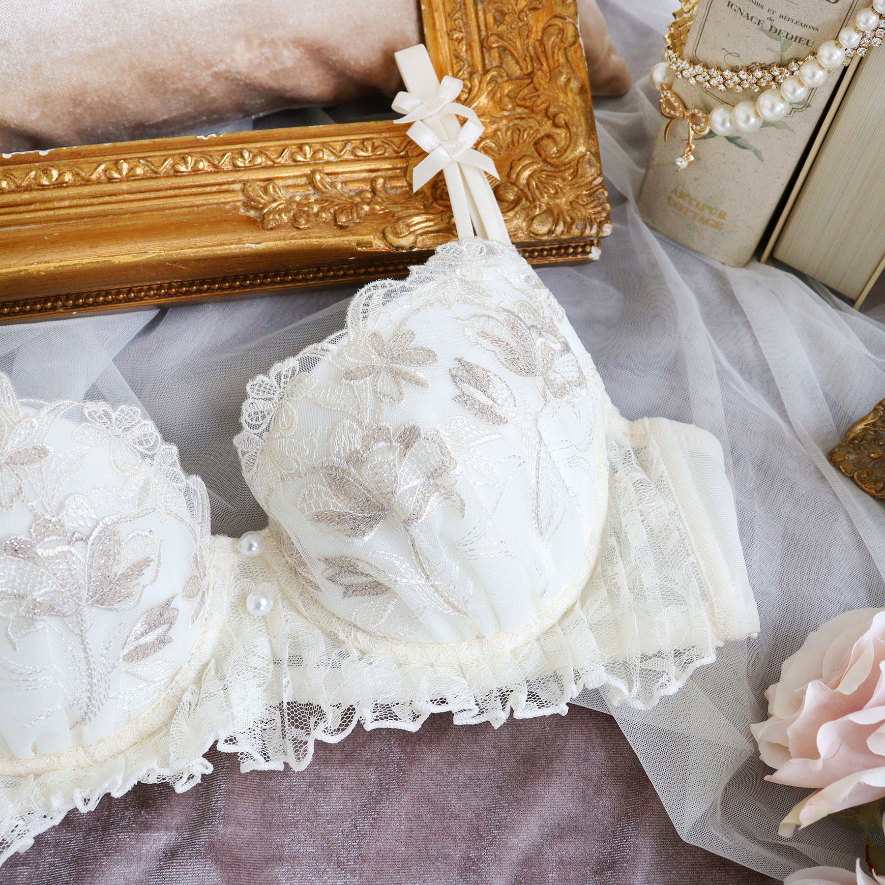 Risa Magli「リアナ ブラジャー　（G-H）　＜バストアップタイプ＞」|インナー|