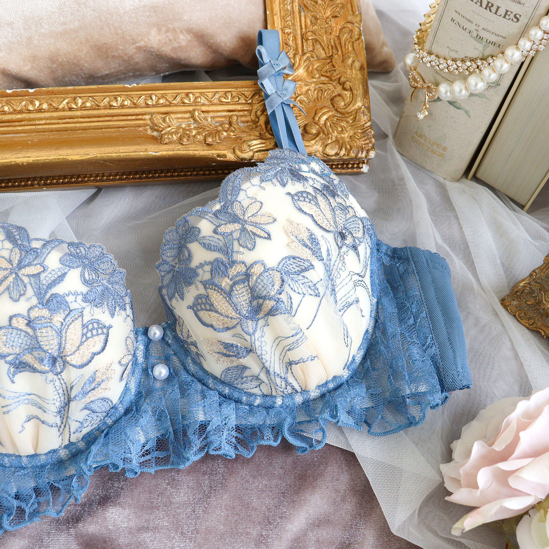 Risa Magli「リアナ ブラジャー　（G-H）　＜バストアップタイプ＞」|インナー|