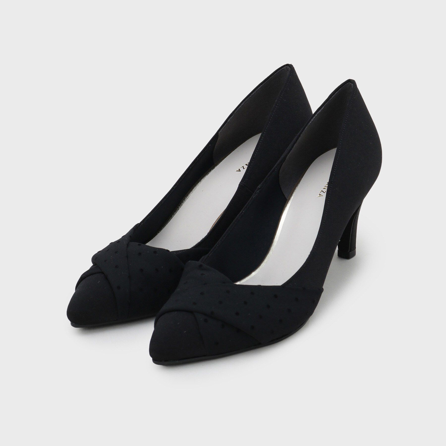 ESPERANZA「【Spring Collection】クロスシフォンリボンパンプス」|パンプス|