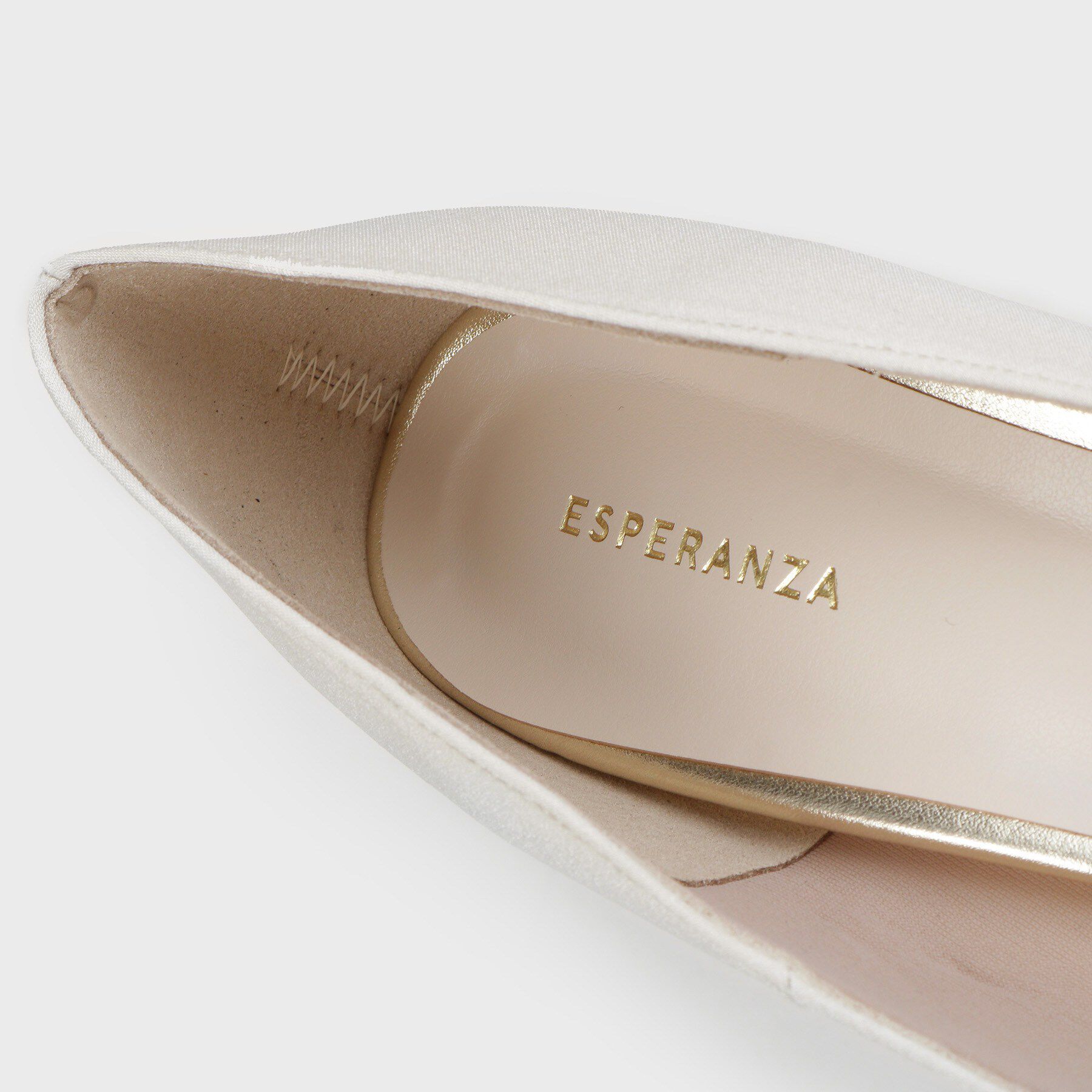 ESPERANZA「【Spring Collection】クロスシフォンリボンパンプス」|パンプス|