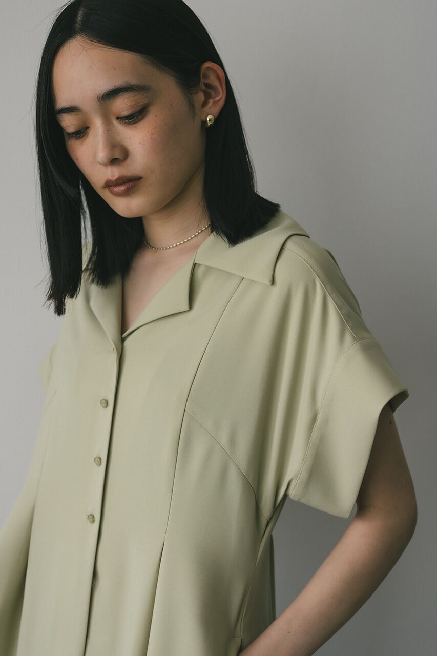 STYLEMIXER「オープンカラーワイドスリーブワンピース」|ワンピース|