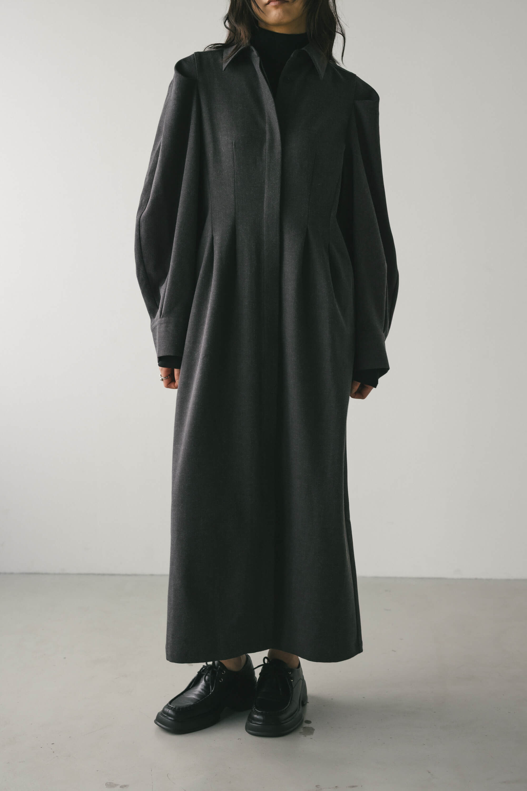 STYLEMIXER「ショルダータックワンピース」|ワンピース|