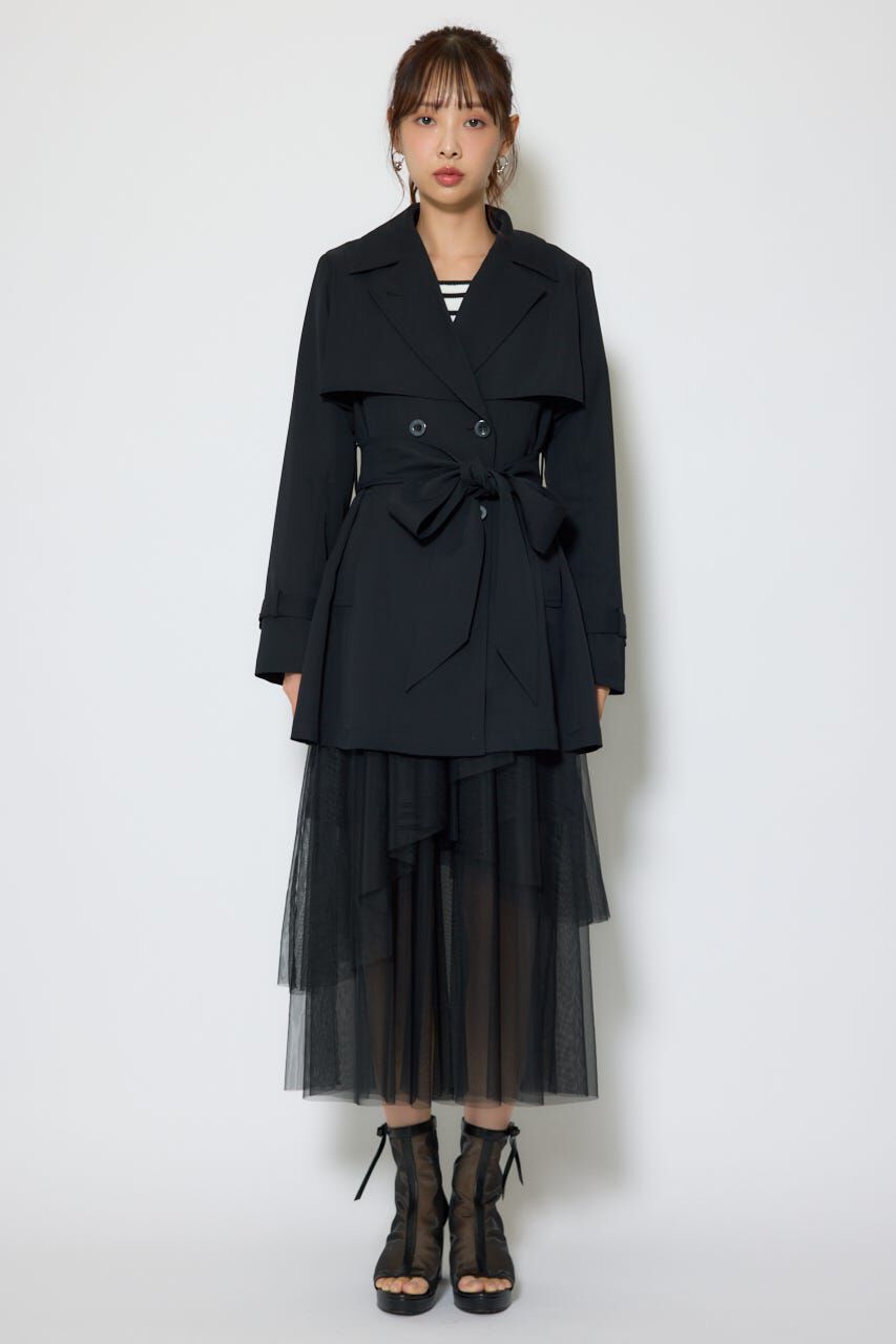rienda「フラップフレアトレンチコート」|その他|