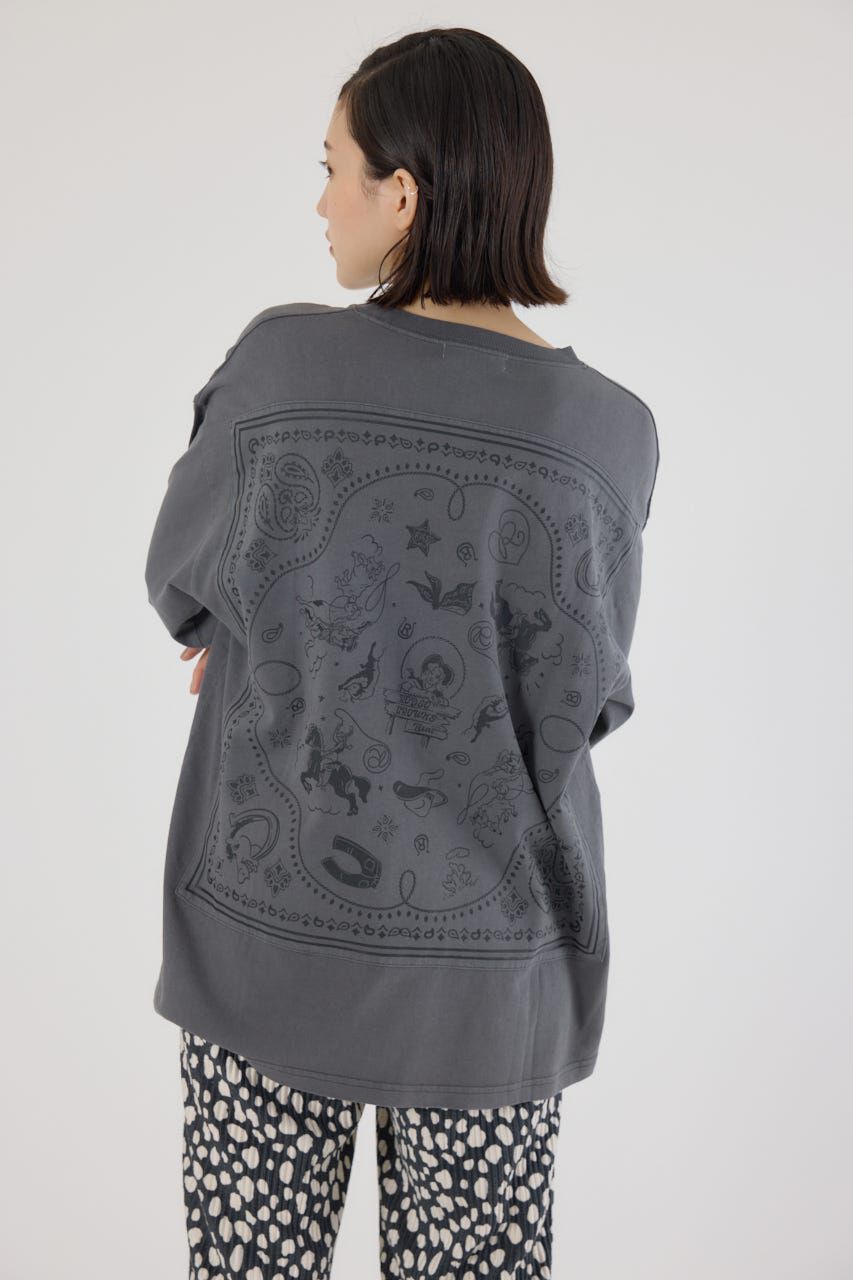 RODEO CROWNS「バンダナピグメントTシャツ」|Tシャツ・カットソー|