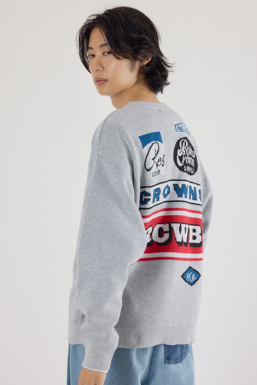 RODEO CROWNS「SIGNSニットカーディガン」|カーディガン|