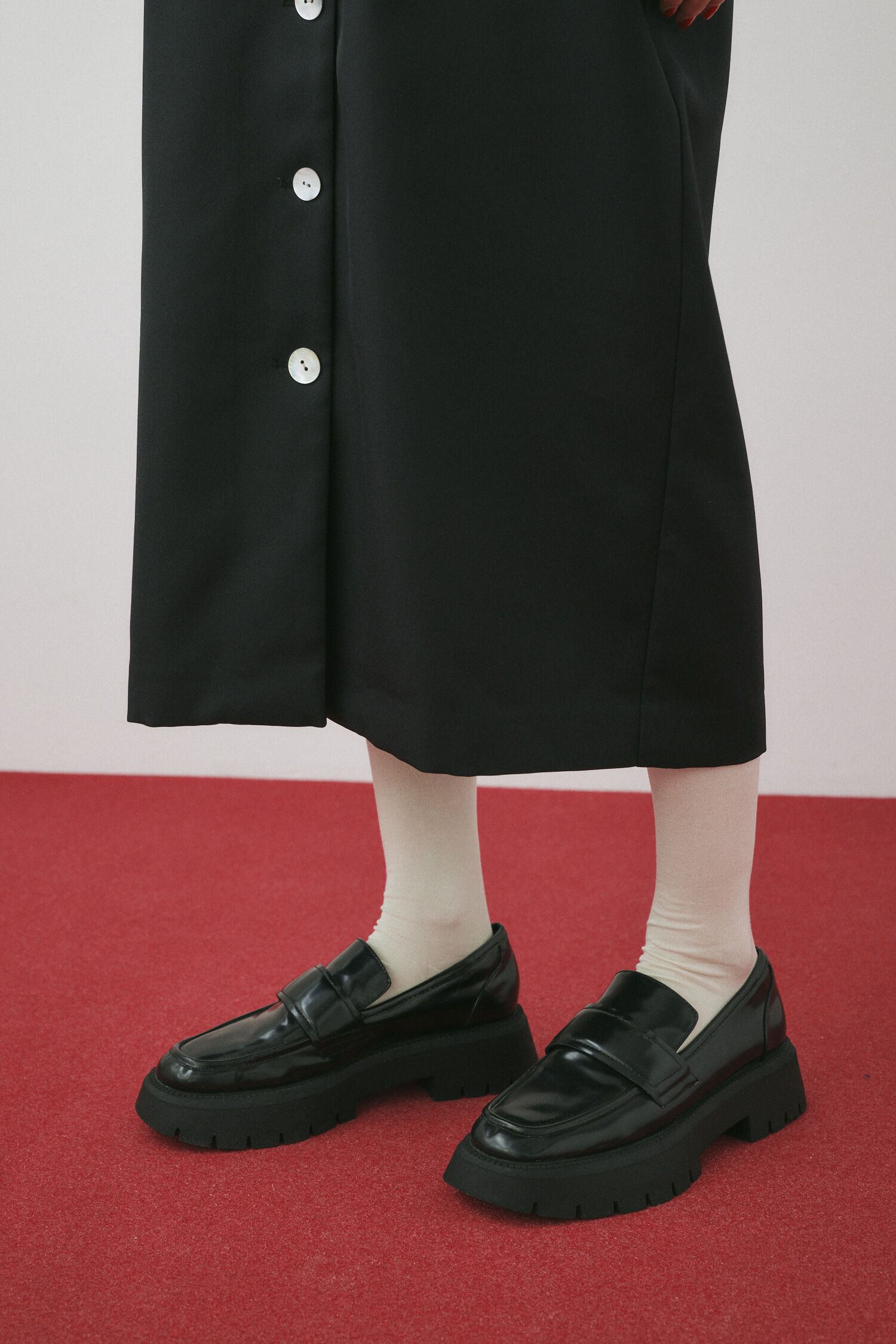 HeRIN.CYE「Balloon sleeve dress coat」|ワンピース|