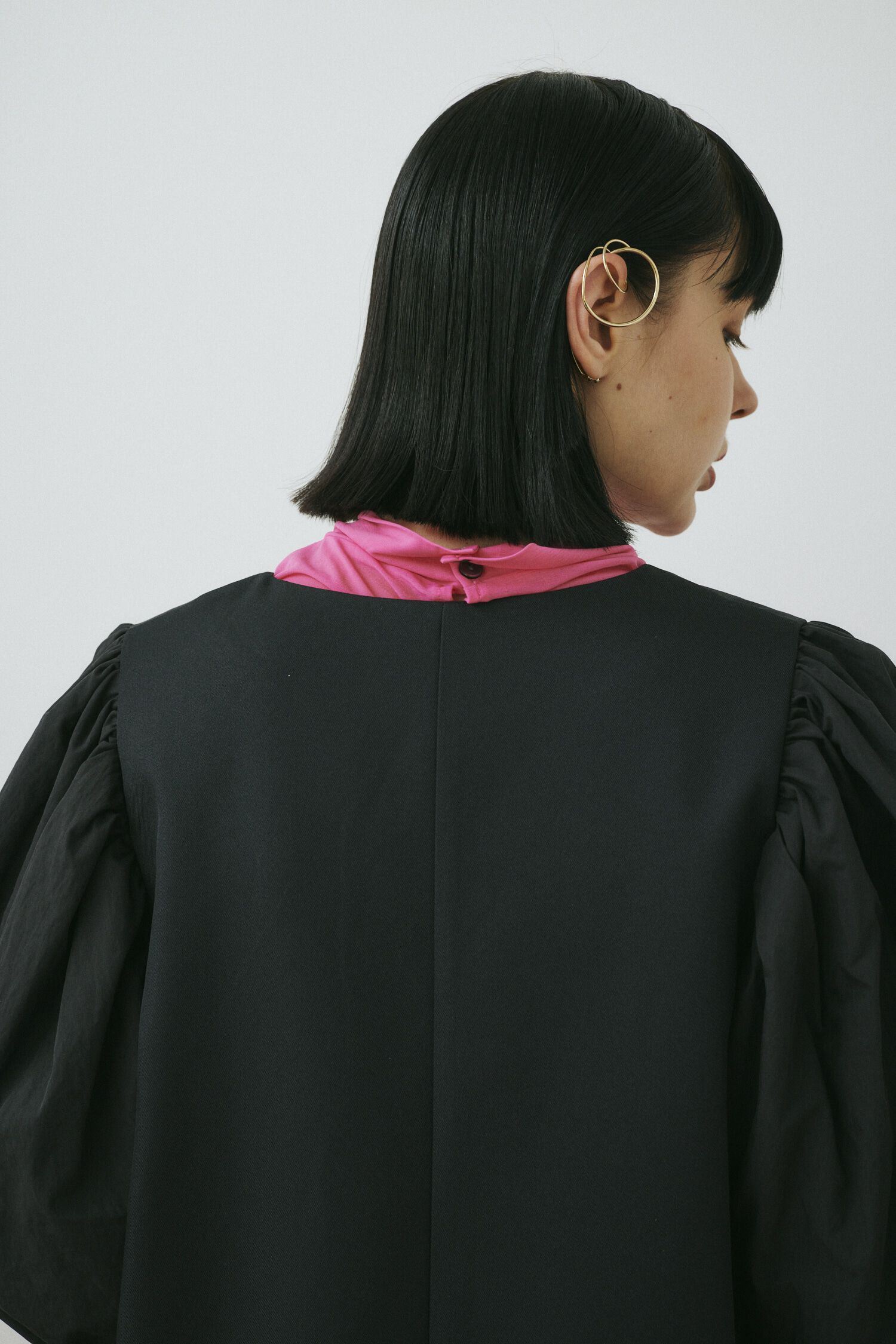 HeRIN.CYE「Balloon sleeve dress coat」|ワンピース|