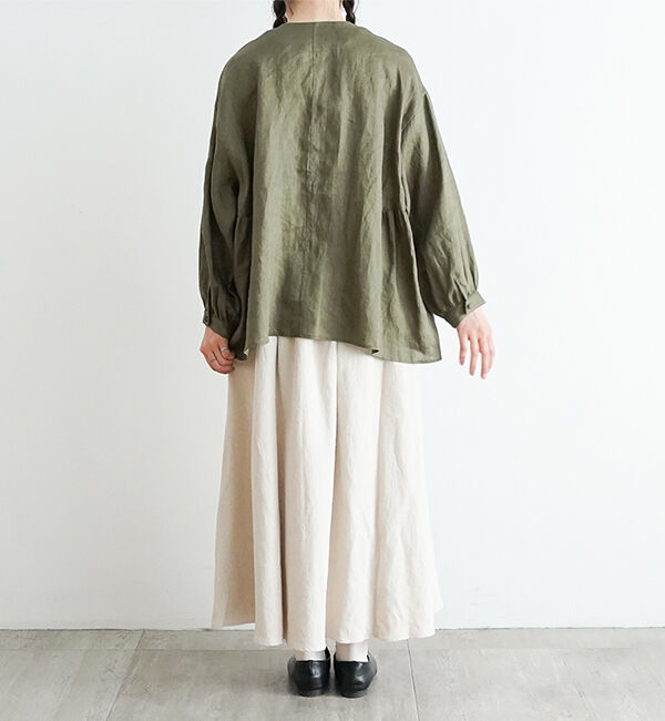 オオカミとフクロウ「オオカミと窓辺の小さな灯り&ldquo;長袖&rdquo;」|シャツ・ブラウス|