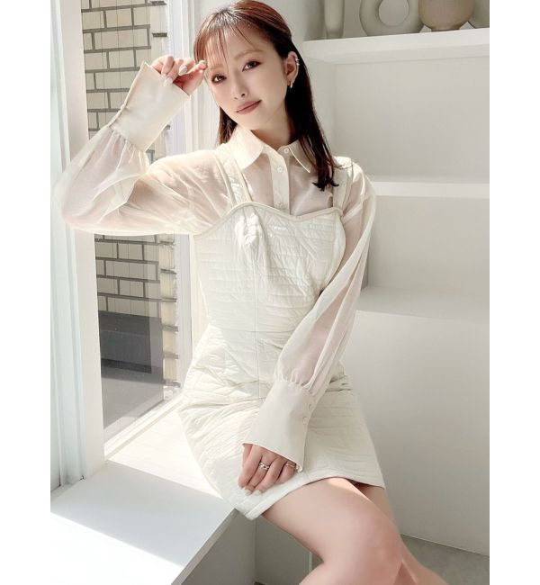 RESEXXY「キルティングミニジャンスカ」|ワンピース|