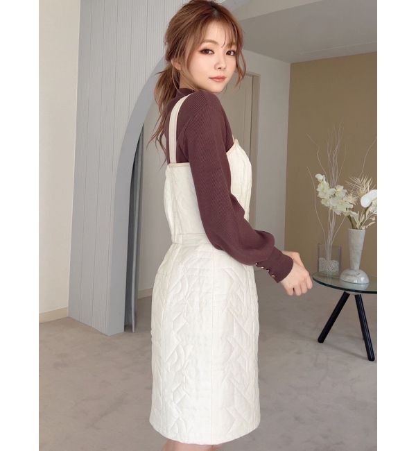 RESEXXY「キルティングミニジャンスカ」|ワンピース|