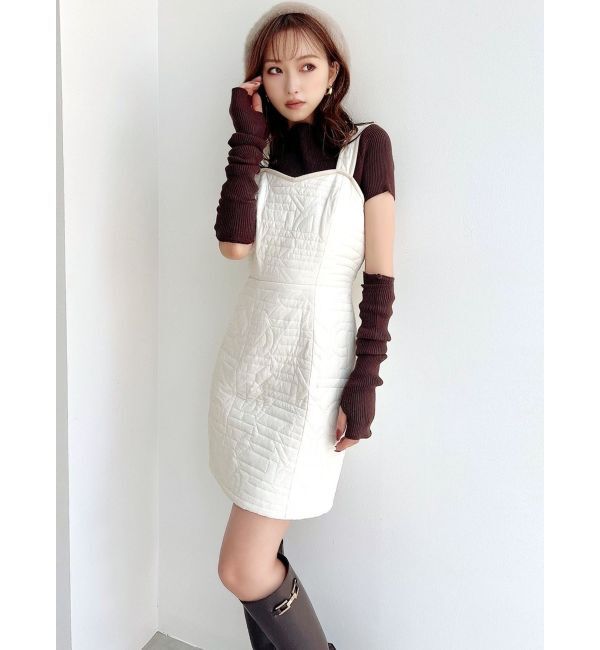 RESEXXY「キルティングミニジャンスカ」|ワンピース|