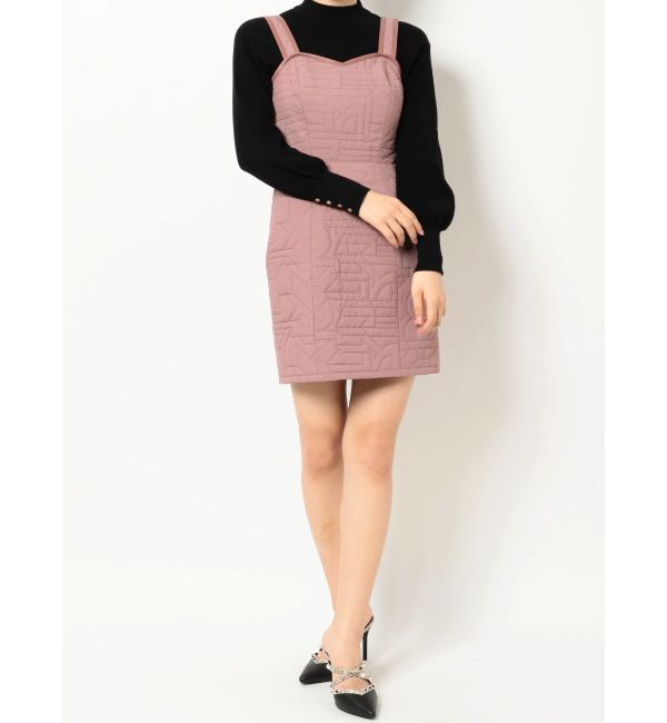 RESEXXY「キルティングミニジャンスカ」|ワンピース|