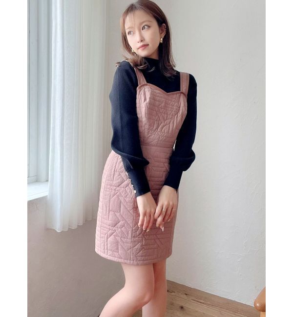 RESEXXY「キルティングミニジャンスカ」|ワンピース|