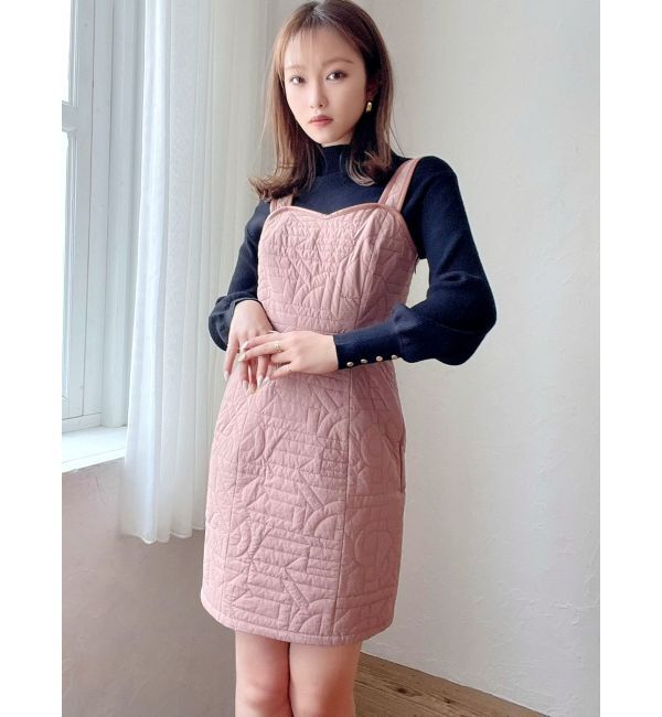 RESEXXY「キルティングミニジャンスカ」|ワンピース|