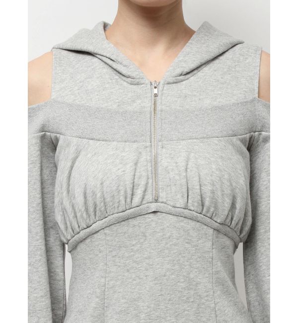 RESEXXY「レイヤードフーディミニワンピース」|ワンピース|