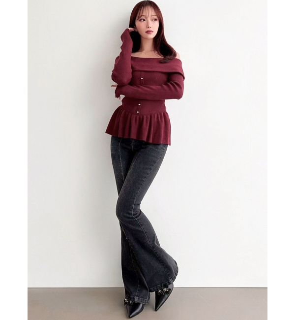 RESEXXY「ハートポケットデニムパンツ」|デニム|