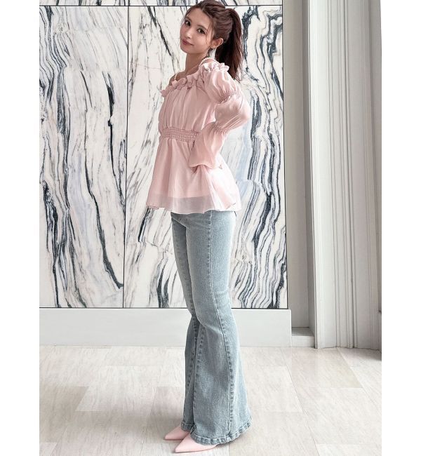 RESEXXY「ハートポケットデニムパンツ」|デニム|