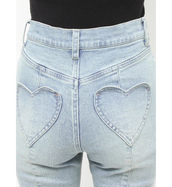 RESEXXY「ハートポケットデニムパンツ」|デニム|