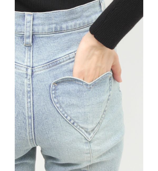 RESEXXY「ハートポケットデニムパンツ」|デニム|
