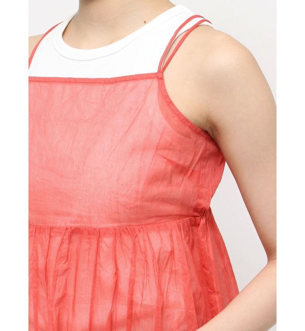 Ungrid「コットンオーガンジーキャミ」|シャツ・ブラウス|