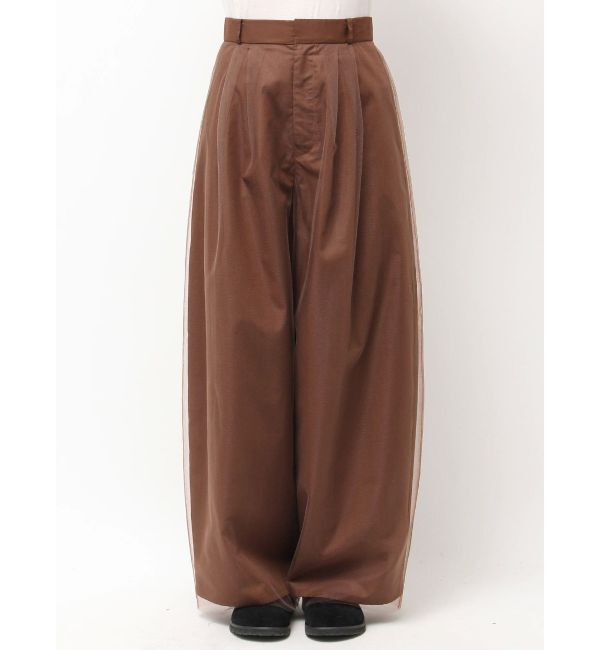 Ungrid「チュールドッキングタックパンツ」|その他|