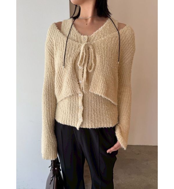 LAGUNAMOON「シャギーヤーンニットアンサンブル」|ニット・セーター|