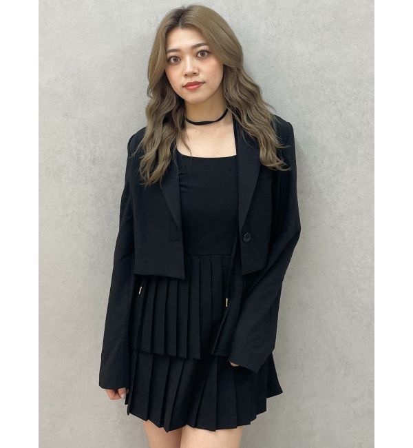 GYDA「ティアードプリーツワンピース」|ワンピース|