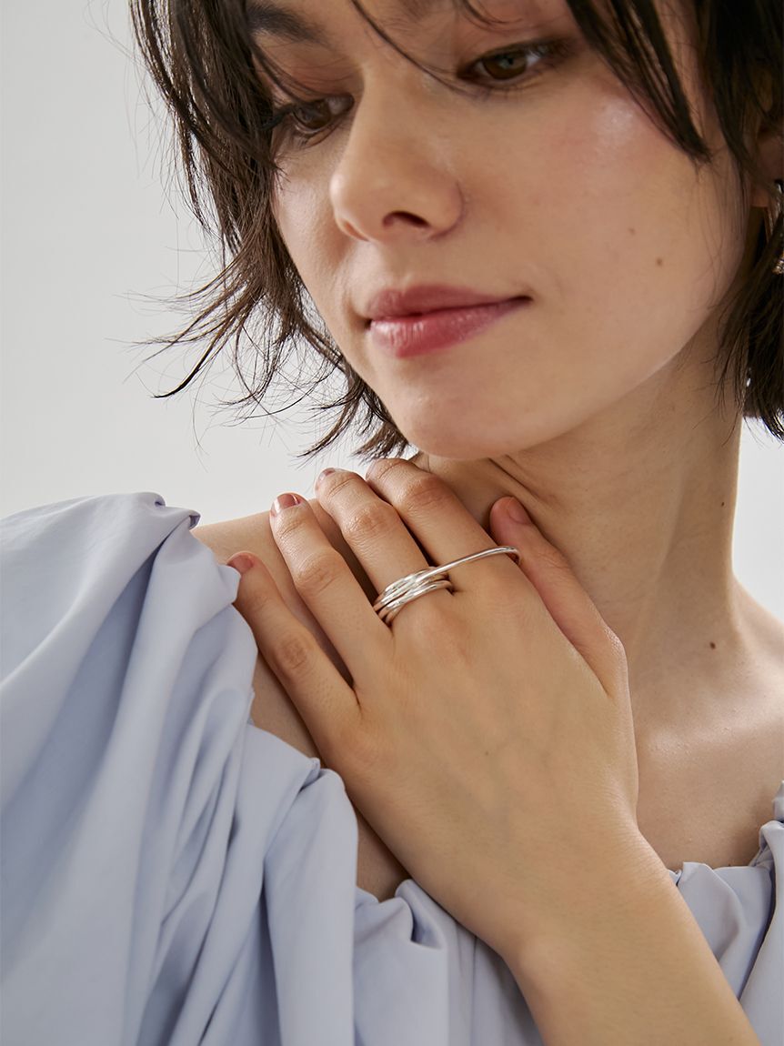 emmi atelier「ダブルニュアンスリング」|リング|SLV