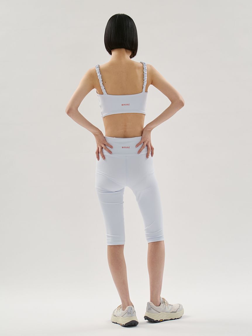 emmi yoga「【Sustainaretch】ハーフレギンス/UVカット/接触冷感」|その他|