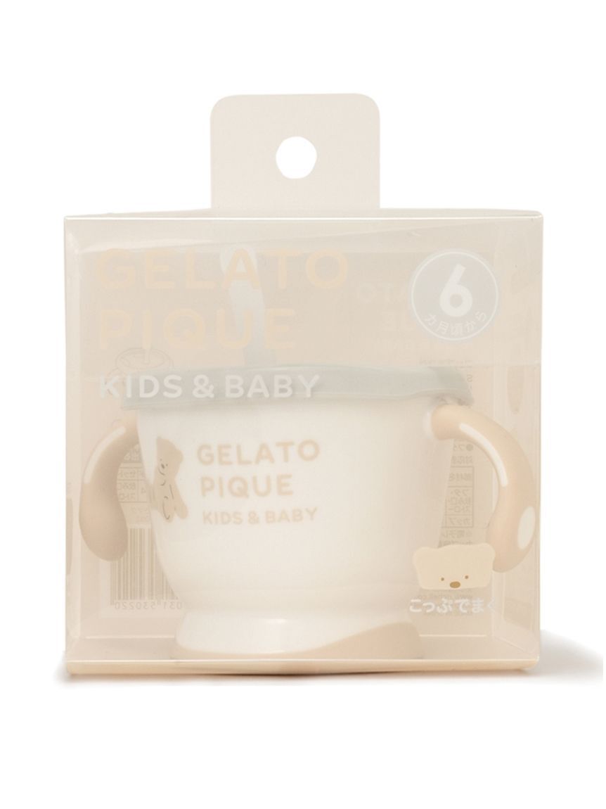 GELATO PIQUE KIDS & BABY「【ラッピング済み】【BABY】パウダーベアベスト＆コップdeマグSET」|その他ベビー用品|