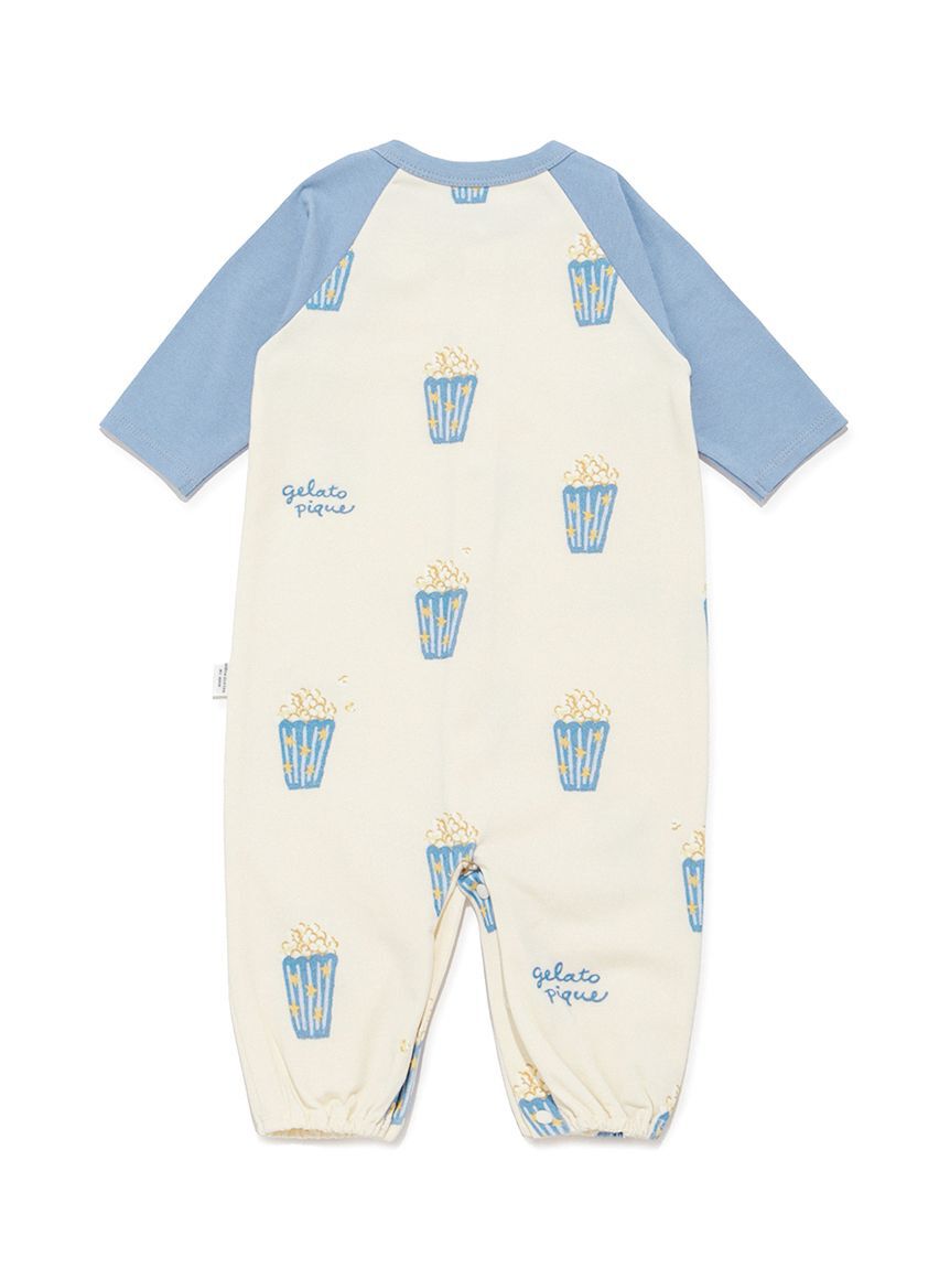GELATO PIQUE KIDS & BABY「【BABY】新生児ポップコーン柄2WAYオール」|ロンパース|