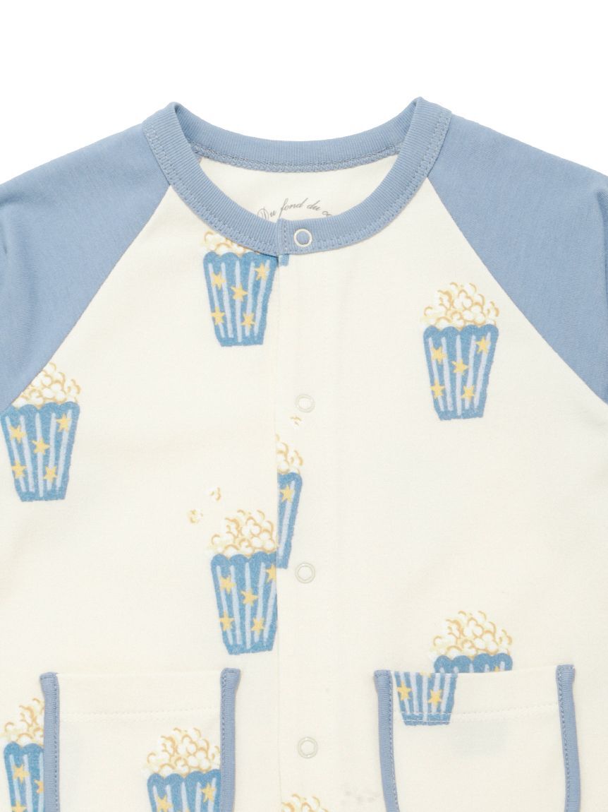 GELATO PIQUE KIDS & BABY「【BABY】ポップコーン柄ロンパース」|ロンパース|