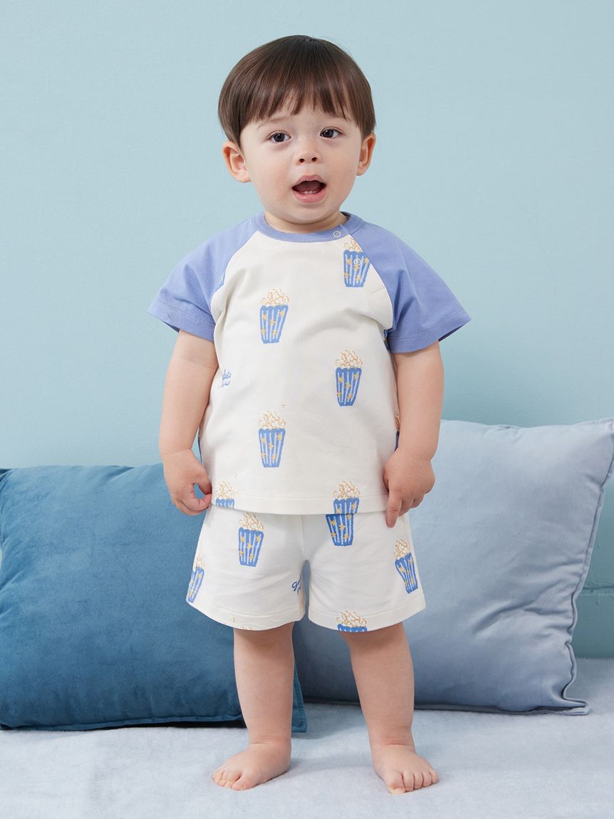 GELATO PIQUE KIDS & BABY「【BABY】ポップコーン柄ハーフパンツ」|その他ベビーウェア|