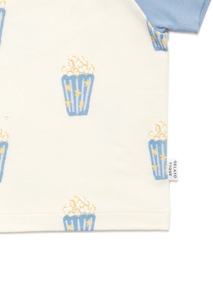 GELATO PIQUE KIDS & BABY「【BABY】ポップコーン柄半袖Tシャツ」|その他ベビーウェア|