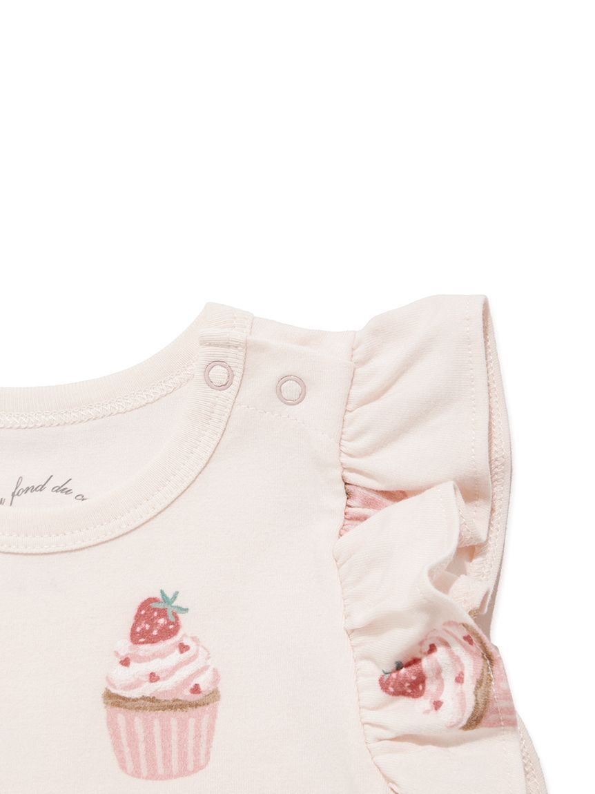 GELATO PIQUE KIDS & BABY「【BABY】カップケーキ柄Tシャツ」|その他ベビーウェア|