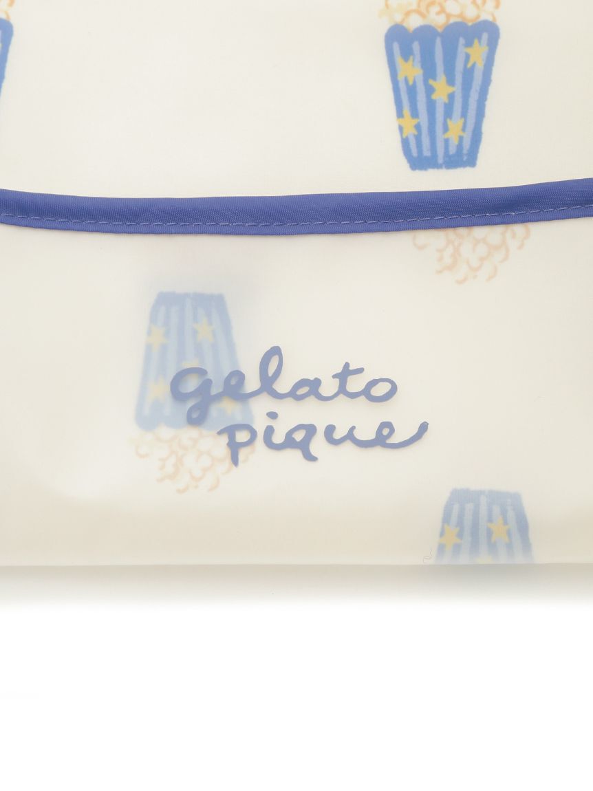 GELATO PIQUE KIDS & BABY「【BABY】ポップコーン柄お食事スタイ」|スタイ|