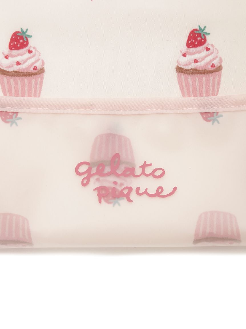 GELATO PIQUE KIDS & BABY「【BABY】カップケーキ柄お食事スタイ」|スタイ|