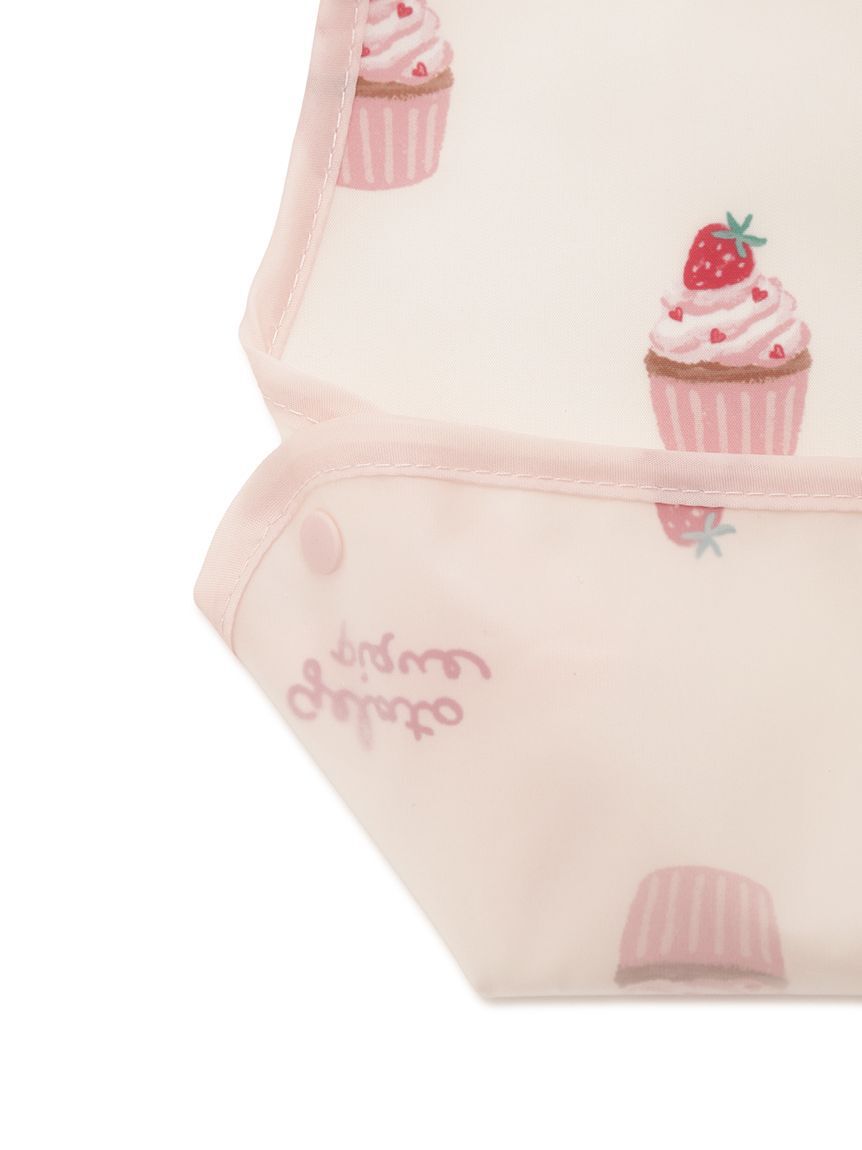 GELATO PIQUE KIDS & BABY「【BABY】カップケーキ柄お食事スタイ」|スタイ|