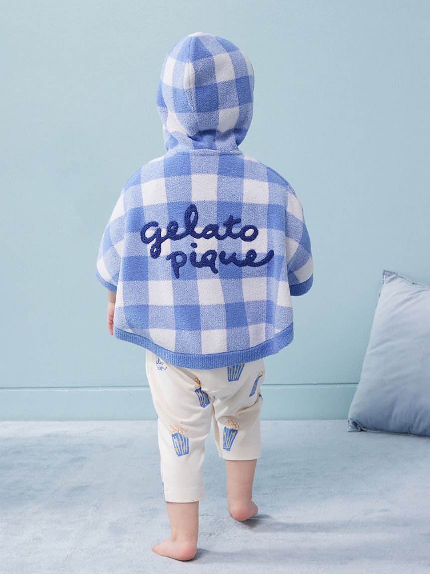 GELATO PIQUE KIDS & BABY「【BABY】エアリーモコギンガムチェック柄ポンチョ」|その他ベビーウェア|