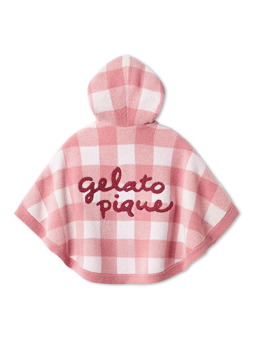 GELATO PIQUE KIDS & BABY「【BABY】エアリーモコギンガムチェック柄ポンチョ」|その他ベビーウェア|