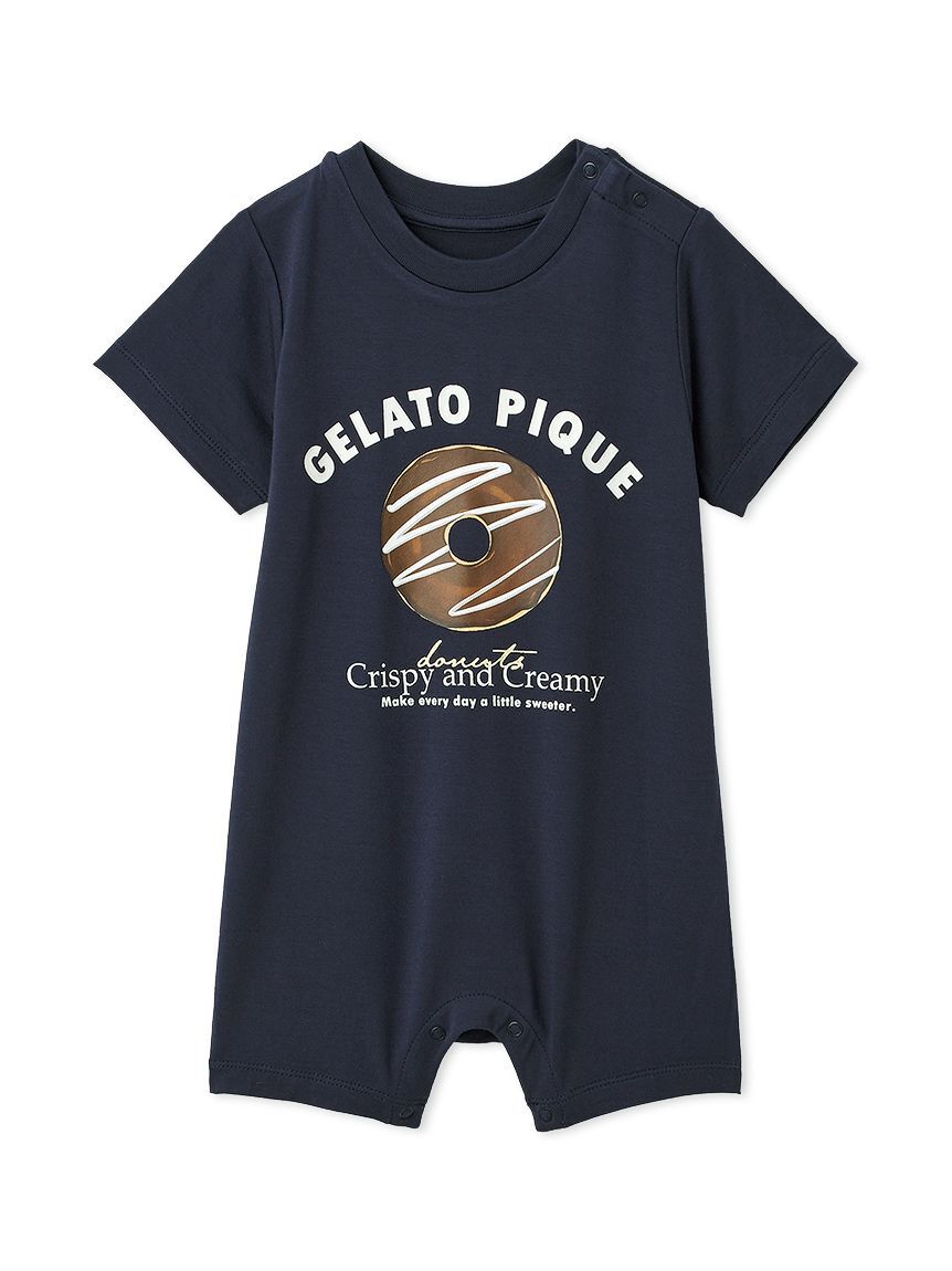 GELATO PIQUE KIDS & BABY「【BABY】ドーナツワンポイントロンパース」|ロンパース|
