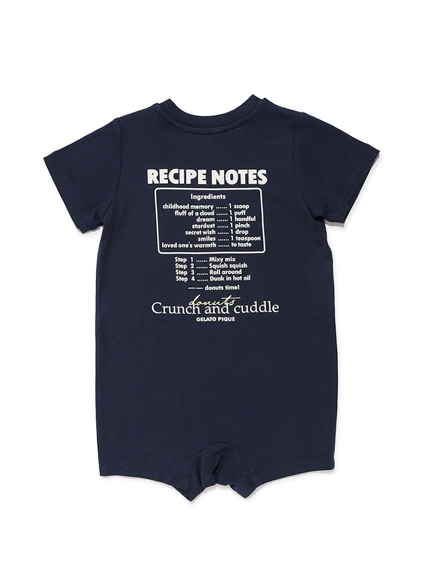 GELATO PIQUE KIDS & BABY「【BABY】ドーナツワンポイントロンパース」|ロンパース|