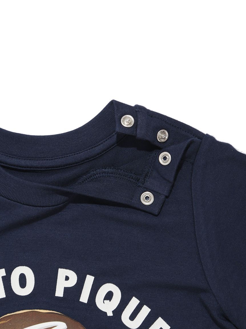 GELATO PIQUE KIDS & BABY「【BABY】ドーナツワンポイントロンパース」|ロンパース|