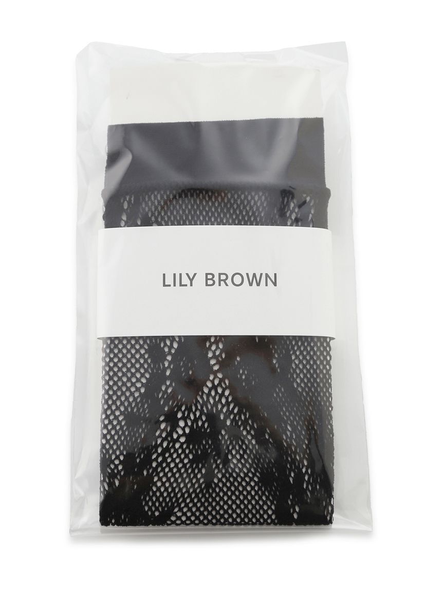 LILY BROWN「シアーレースハイソックス」|ソックス|