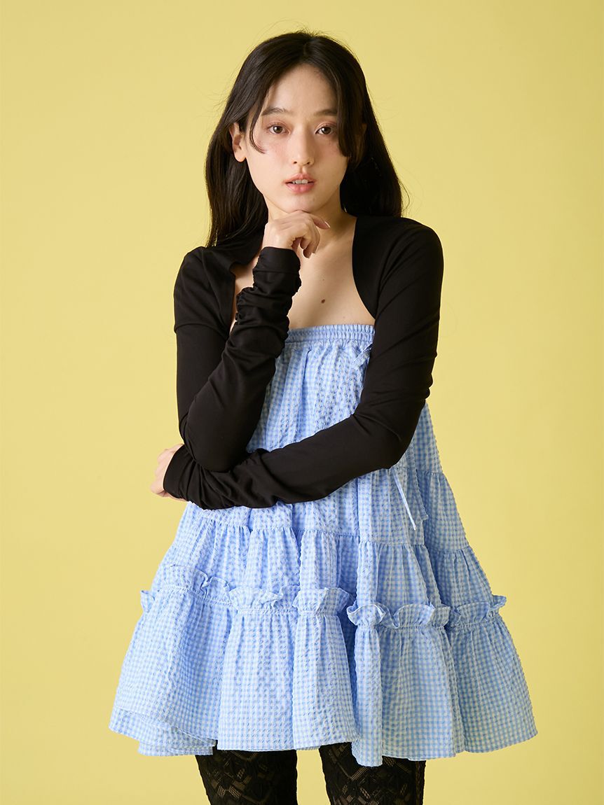 LILY BROWN「2wayティアードスカート」|スカート|