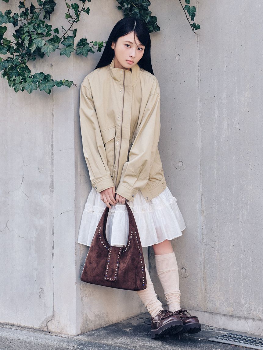 LILY BROWN「2wayティアードスカート」|スカート|