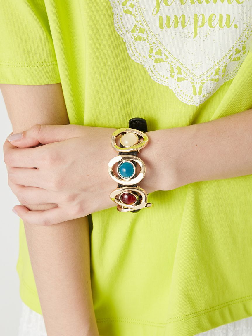 LILY BROWN「2wayメタルモチーフバングル」|ブレスレット・バングル|